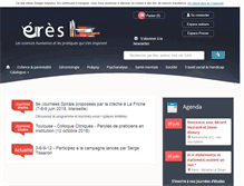 Tablet Screenshot of editions-eres.com